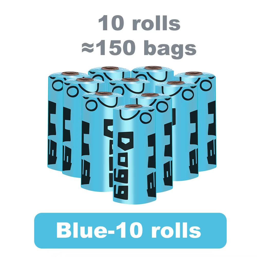 Dispensador de Bolsas para Excrementos de Perro con Luz LED: Bolsas de Residuos Degradables, Portátil para Exteriores, Bolsas de Basura para Limpieza de Perros y Gatos.