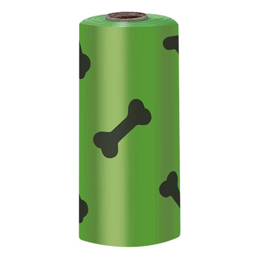 Dispensador de Bolsas para Excrementos de Perro con Luz LED: Bolsas de Residuos Degradables, Portátil para Exteriores, Bolsas de Basura para Limpieza de Perros y Gatos.