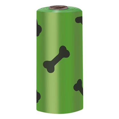 Dispensador de Bolsas para Excrementos de Perro con Luz LED: Bolsas de Residuos Degradables, Portátil para Exteriores, Bolsas de Basura para Limpieza de Perros y Gatos.