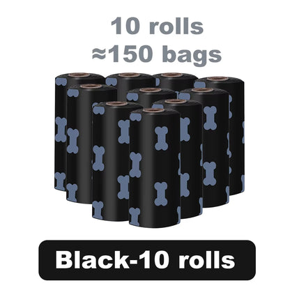 Dispensador de Bolsas para Excrementos de Perro con Luz LED: Bolsas de Residuos Degradables, Portátil para Exteriores, Bolsas de Basura para Limpieza de Perros y Gatos.