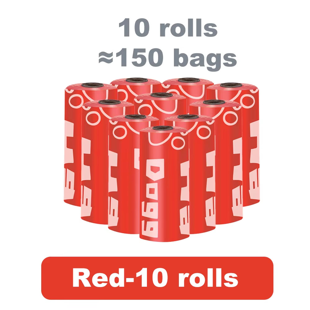 Dispensador de Bolsas para Excrementos de Perro con Luz LED: Bolsas de Residuos Degradables, Portátil para Exteriores, Bolsas de Basura para Limpieza de Perros y Gatos.